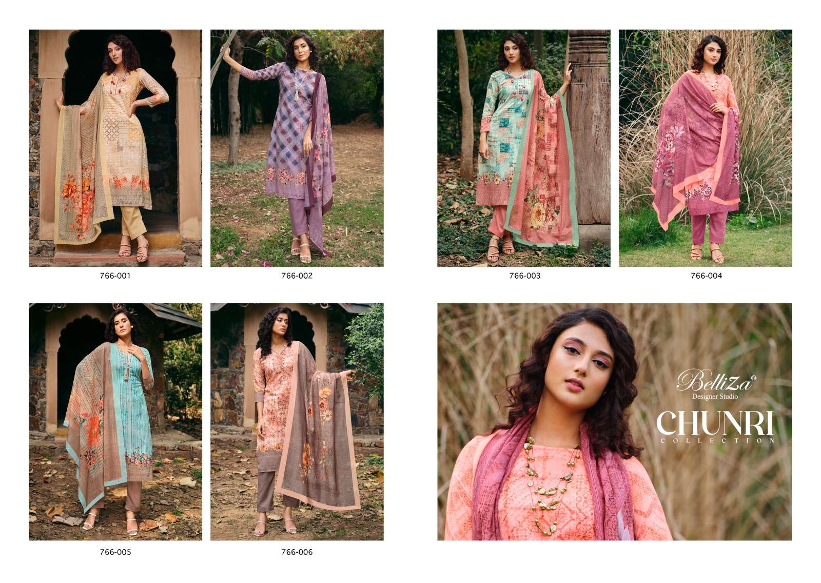 belliza designer studio chunri unstich designer salwar kameez catalogue online wholesaler surat 