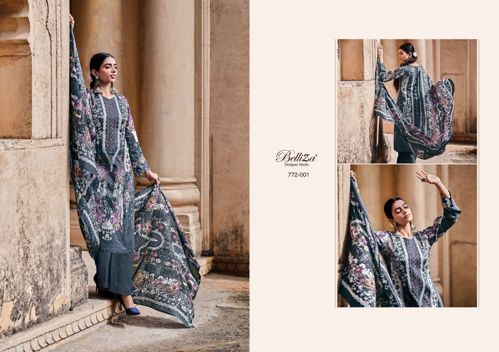 belliza designer studio naira vol-3 trendy designer salwar kameez catalogue manufacturer surat 