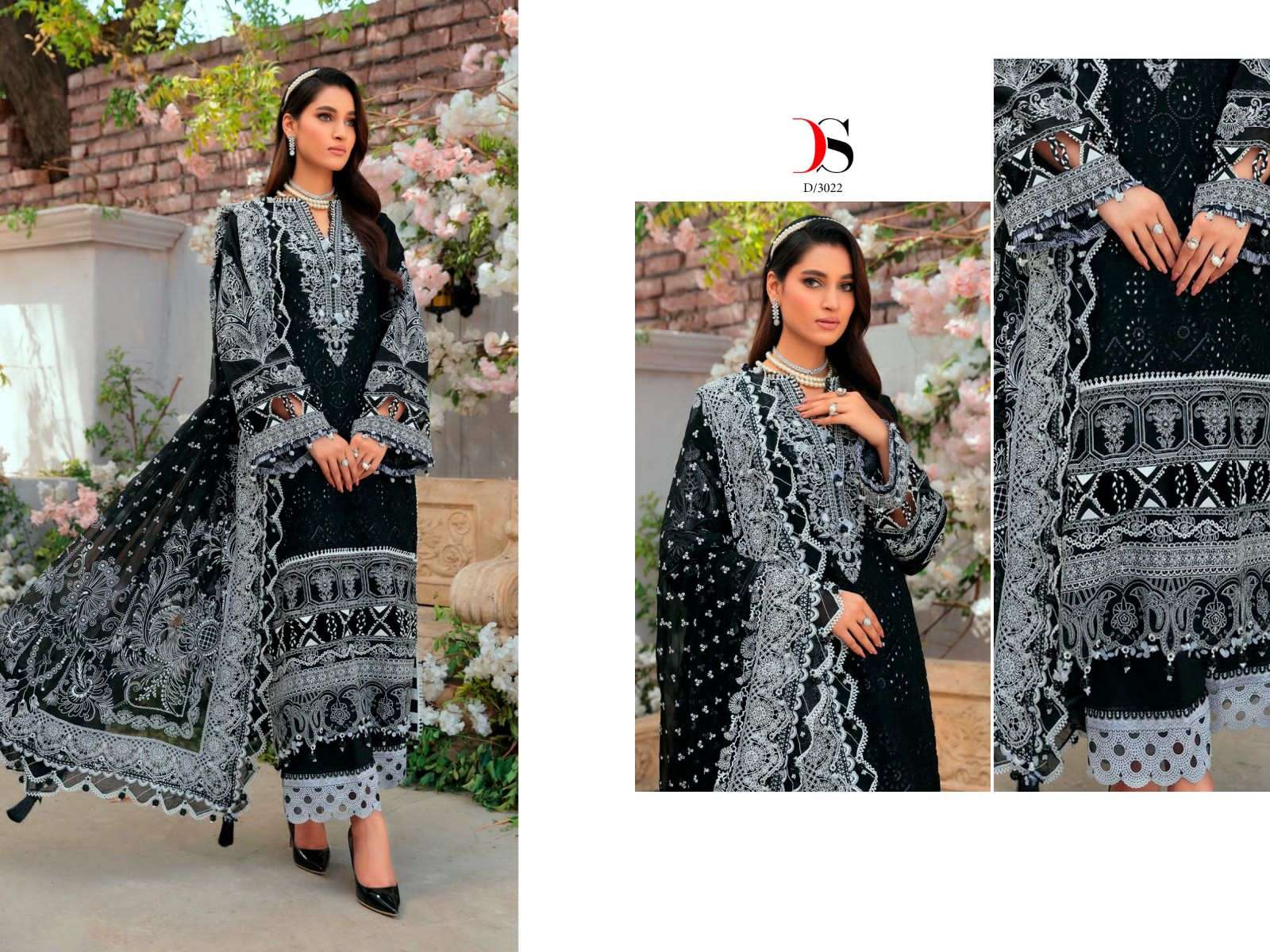 deepsy annaya embroidred collection 23 3021-3026 series designer cotton party wear salwar suits online wholesaler best price 