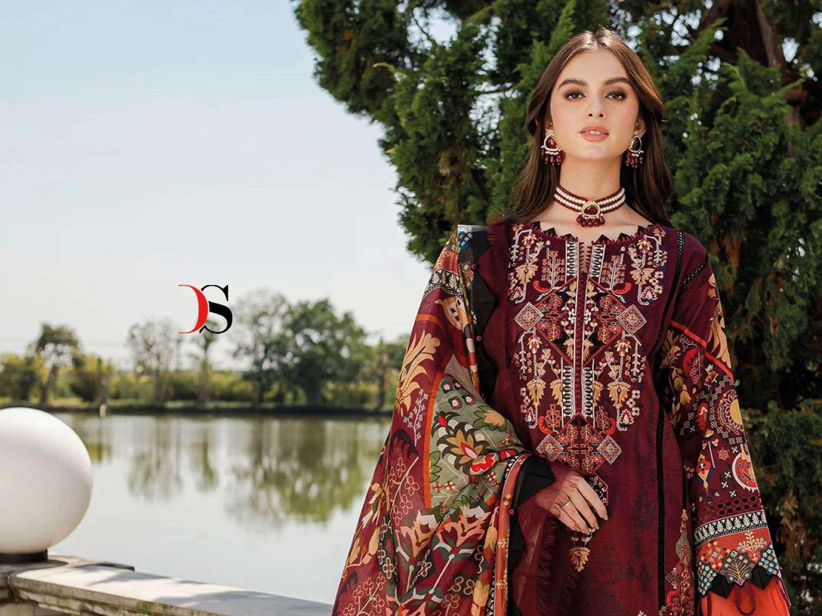 deepsy firdous solitaire vol 3 nx designer pakistani cotton suits online collection 