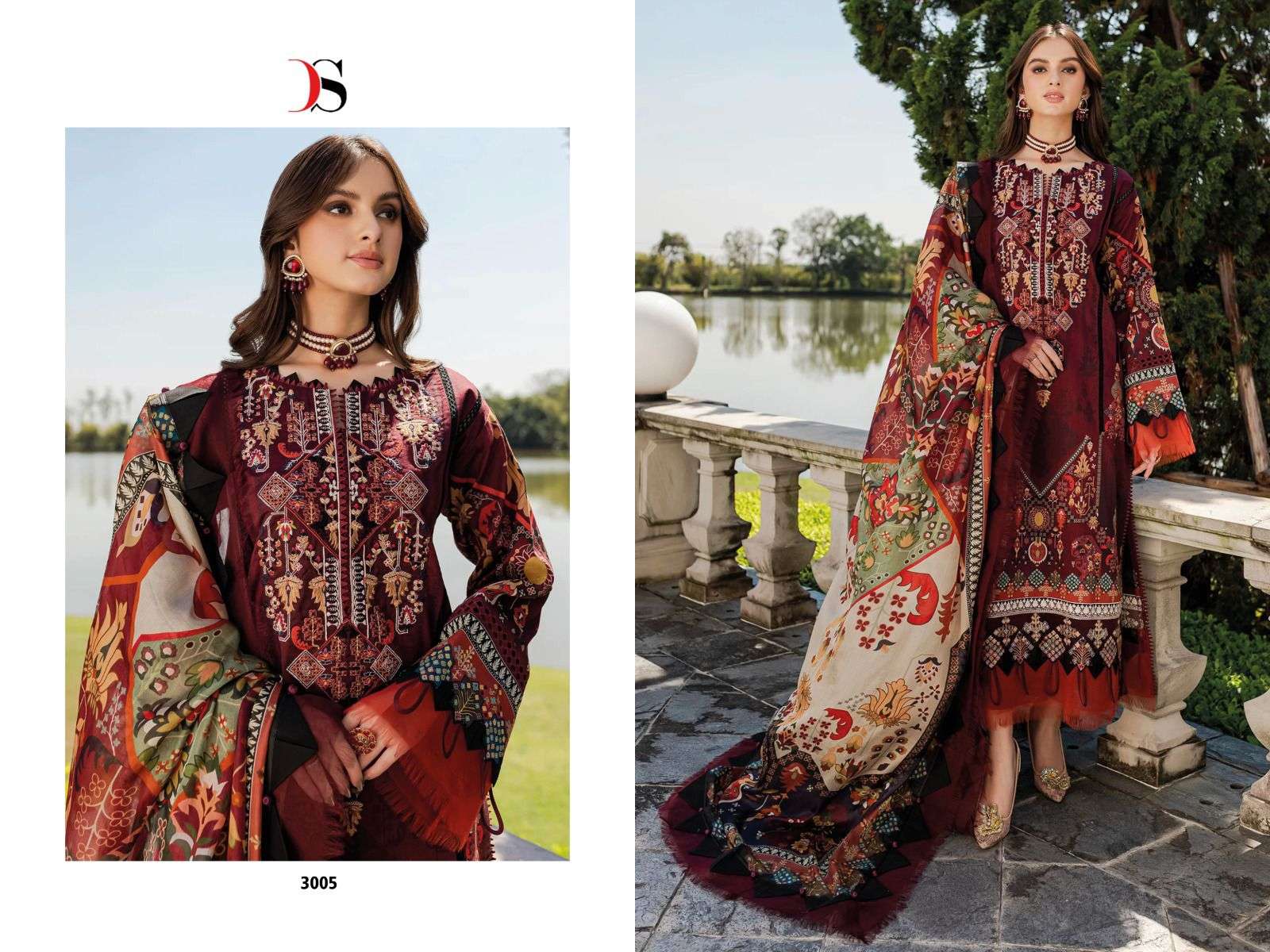 deepsy firdous solitaire vol 3 nx designer pakistani cotton suits online collection 