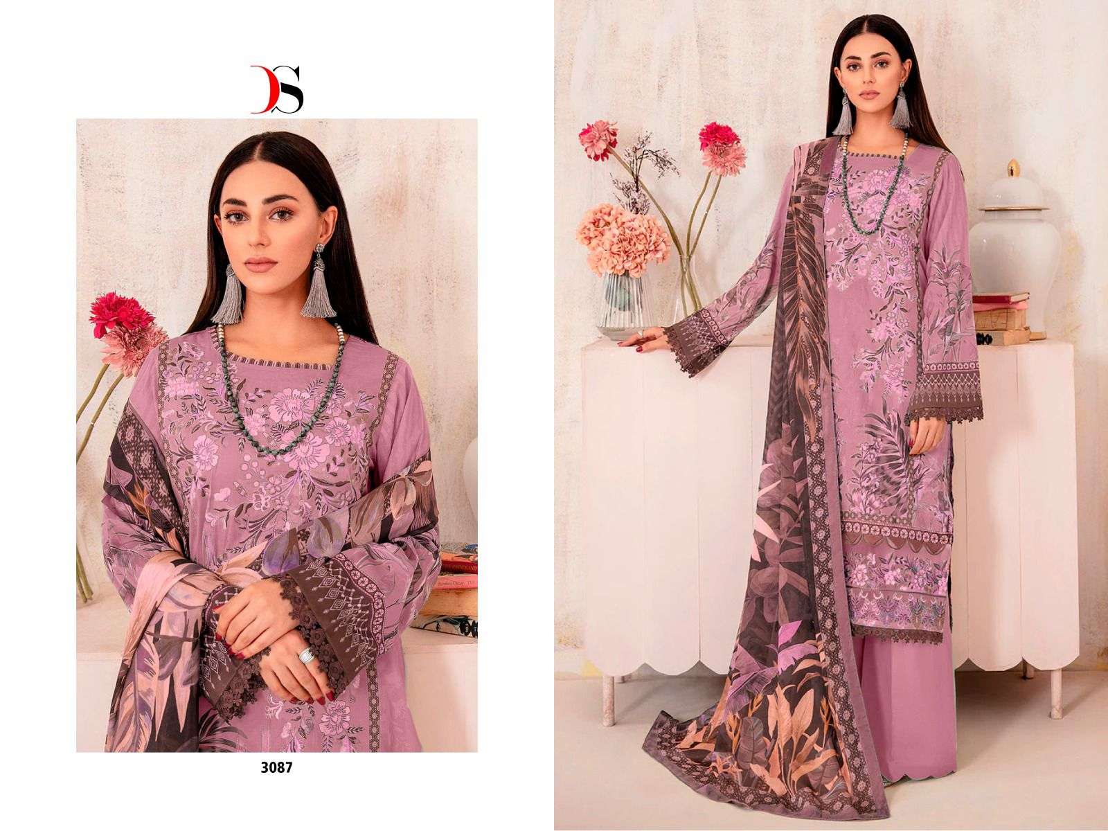 deepsy suits cheveron vol-7 3081-3088 series stylish look designer pakistani salwar suits latest collection 2023 