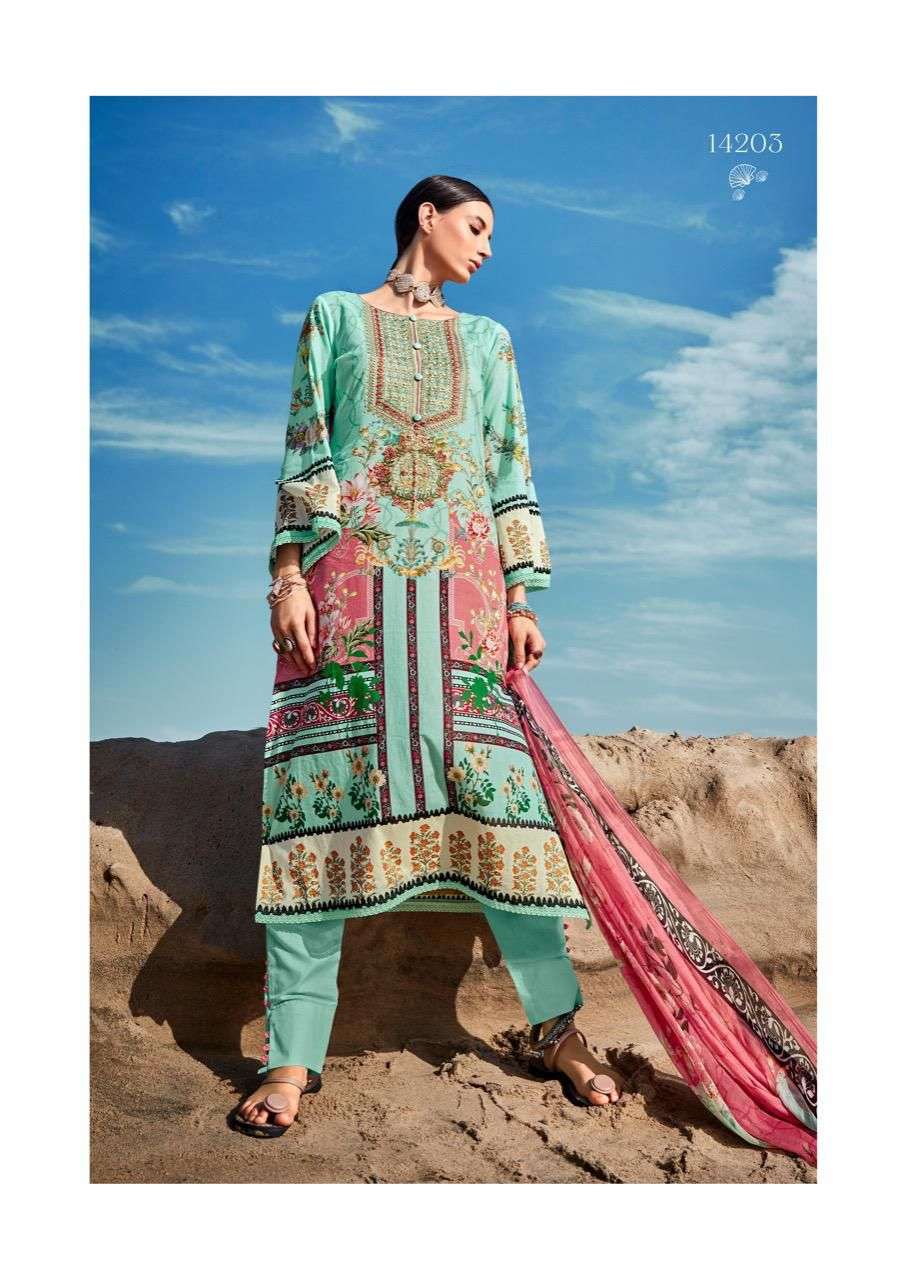 deepsy suits rungrez 14201-14206 series unstich designer salwar kameez catalogue design 2023 