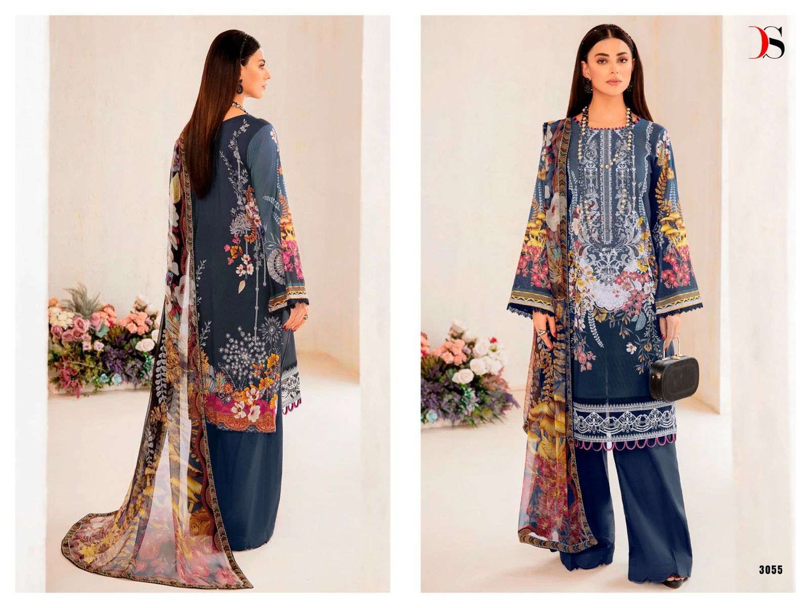 deepsy suits rungrez vol-23 3051-3058 series pure cotton designer salwar kameez catalogue collection 2023 