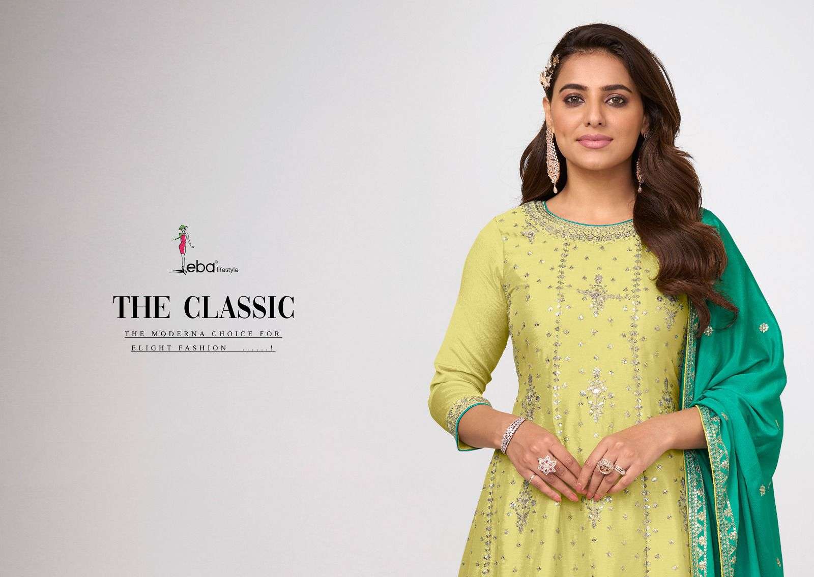eba lifestyle kiara 1507-1510 series function special designer salwar suits catalogue wholesaler surat 