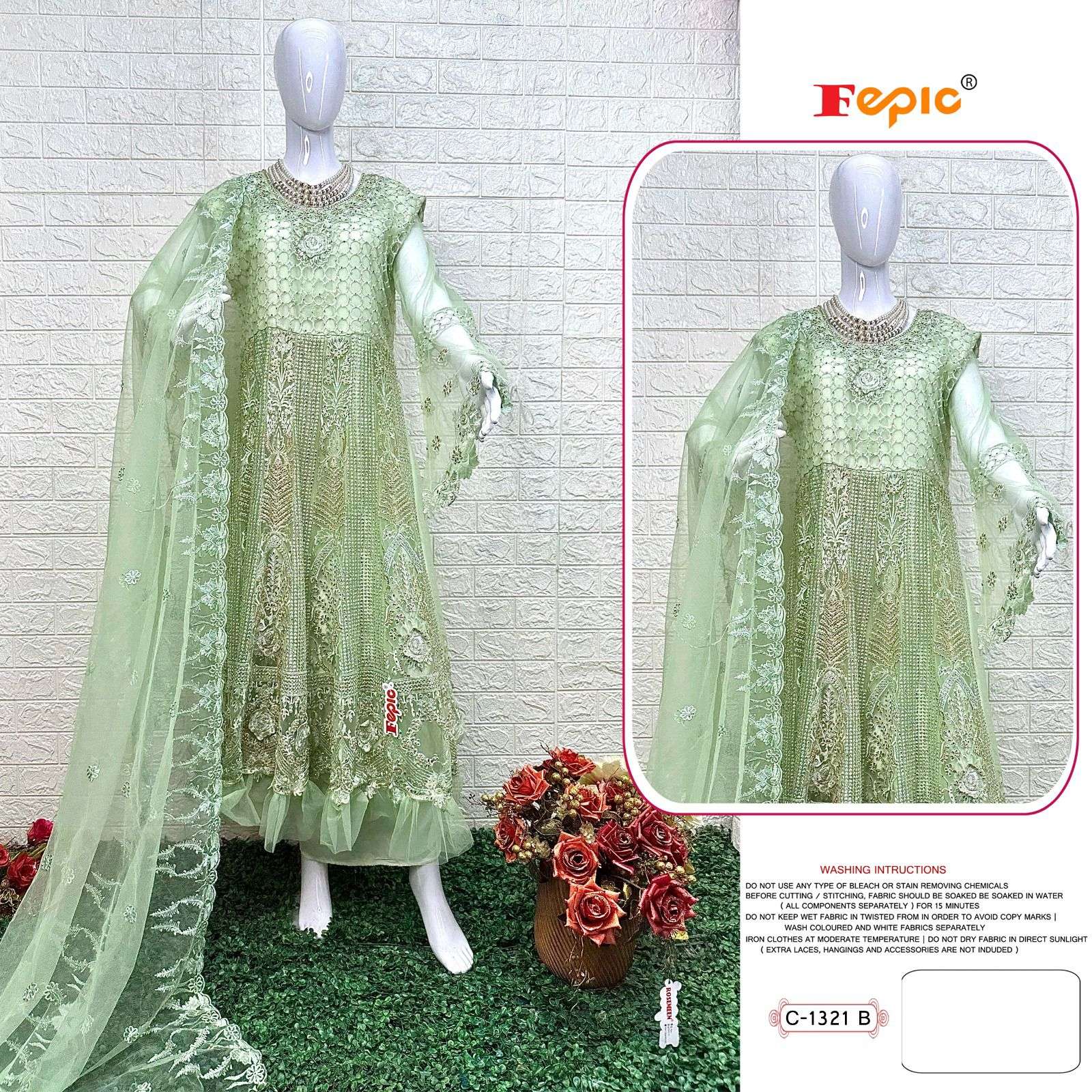 fepic 1321 series fancy look designer pakistani salwar suits catalogue online market surat 