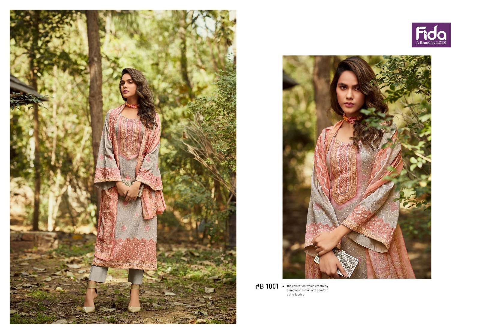 fida bandhani 1001-1006 series trendy designer salwar kameez catalogue online supplier surat 