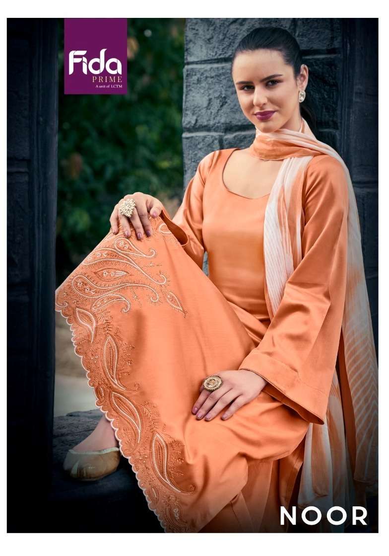 fida noor 1001-1006 series stylish designer salwar suits catalogue online dealer surat 