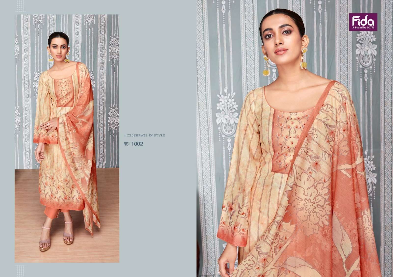 fida yami 1001-1006 series unstich designer salwar suits catalogue online wholesaler surat
