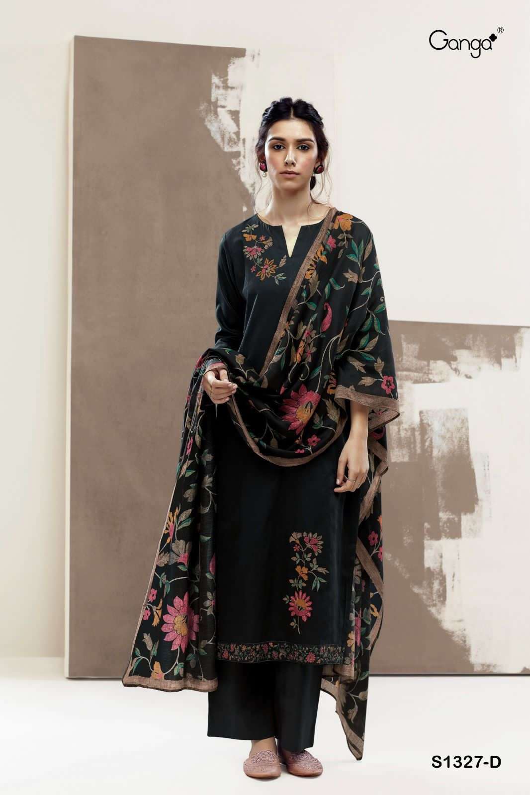 ganga ishana 1327 series exclusive designer salwar kameez catalogue wholesale price surat 
