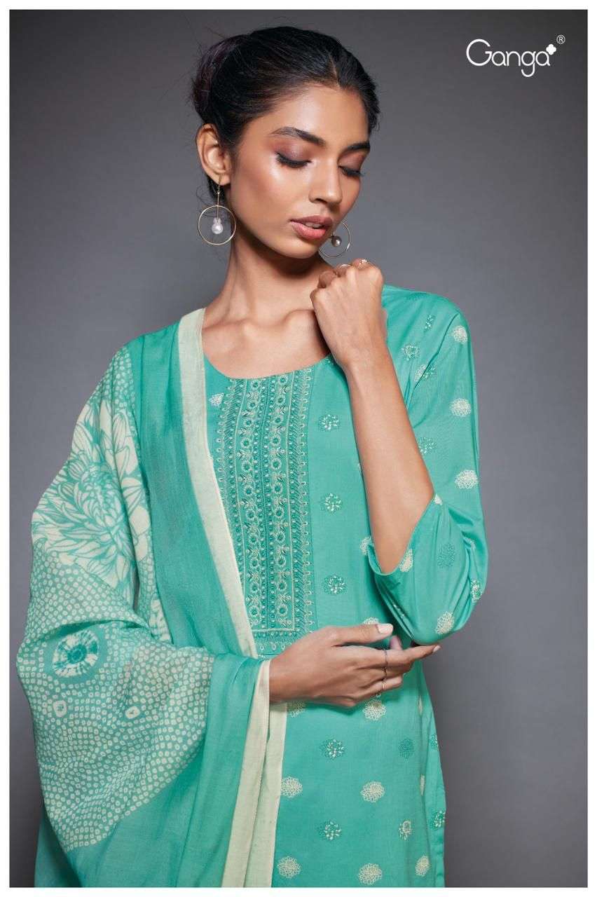 ganga jhanvi 1616 series premium cotton designer salwar kameez catalogue online dealer surat 