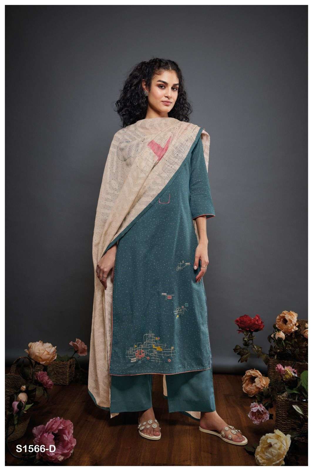 ganga navya 1566 series indian designer salwar kameez catalogue online dealer surat 