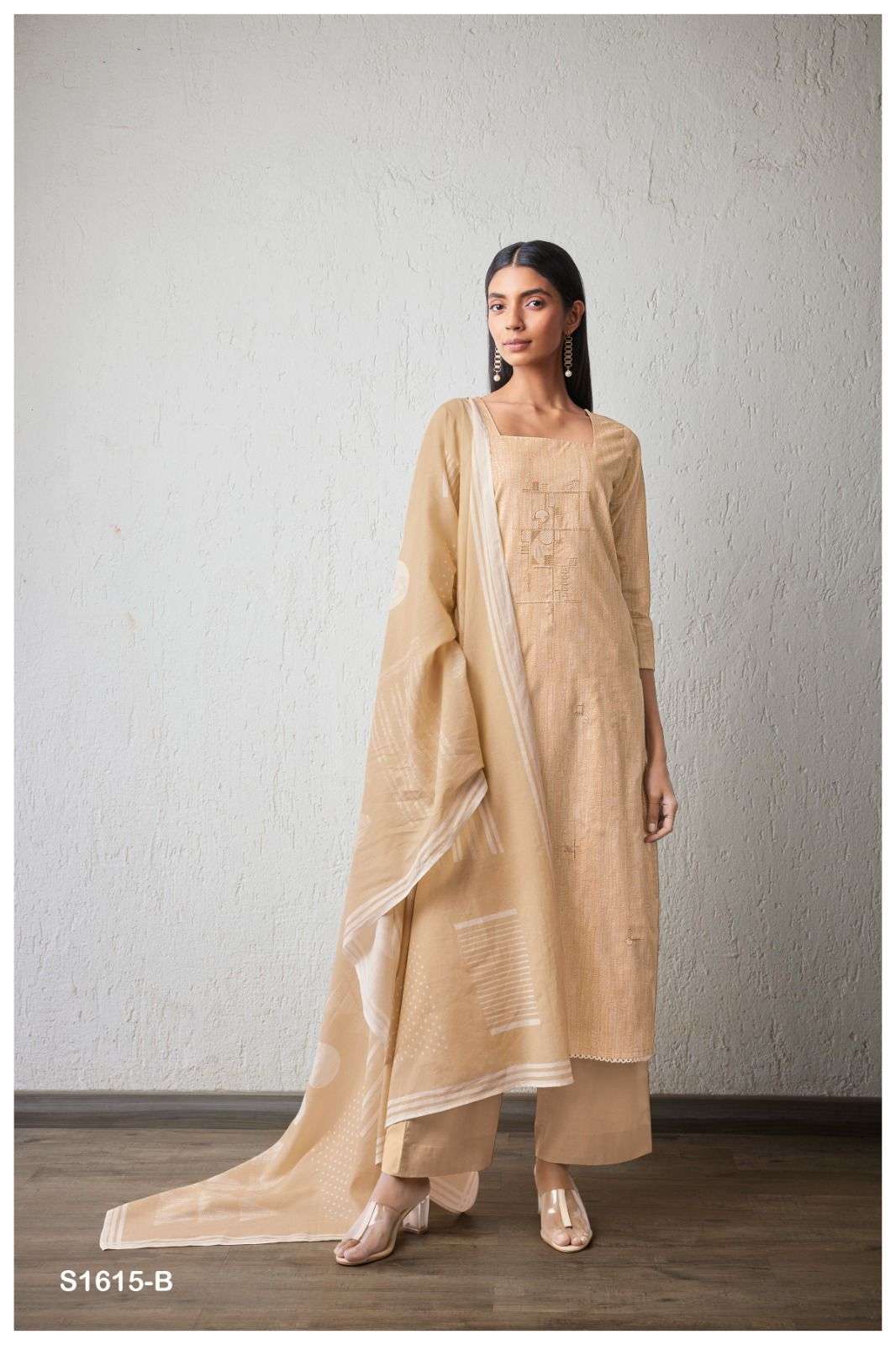 ganga vipasha 1615 series stylish designer salwar kameez catalogue wholesaler surat 