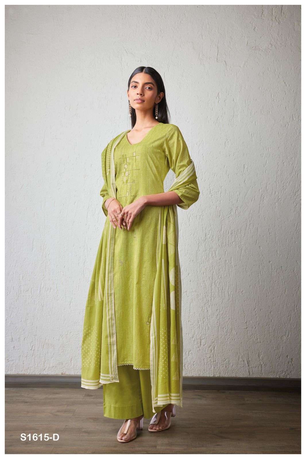 ganga vipasha 1615 series stylish designer salwar kameez catalogue wholesaler surat 