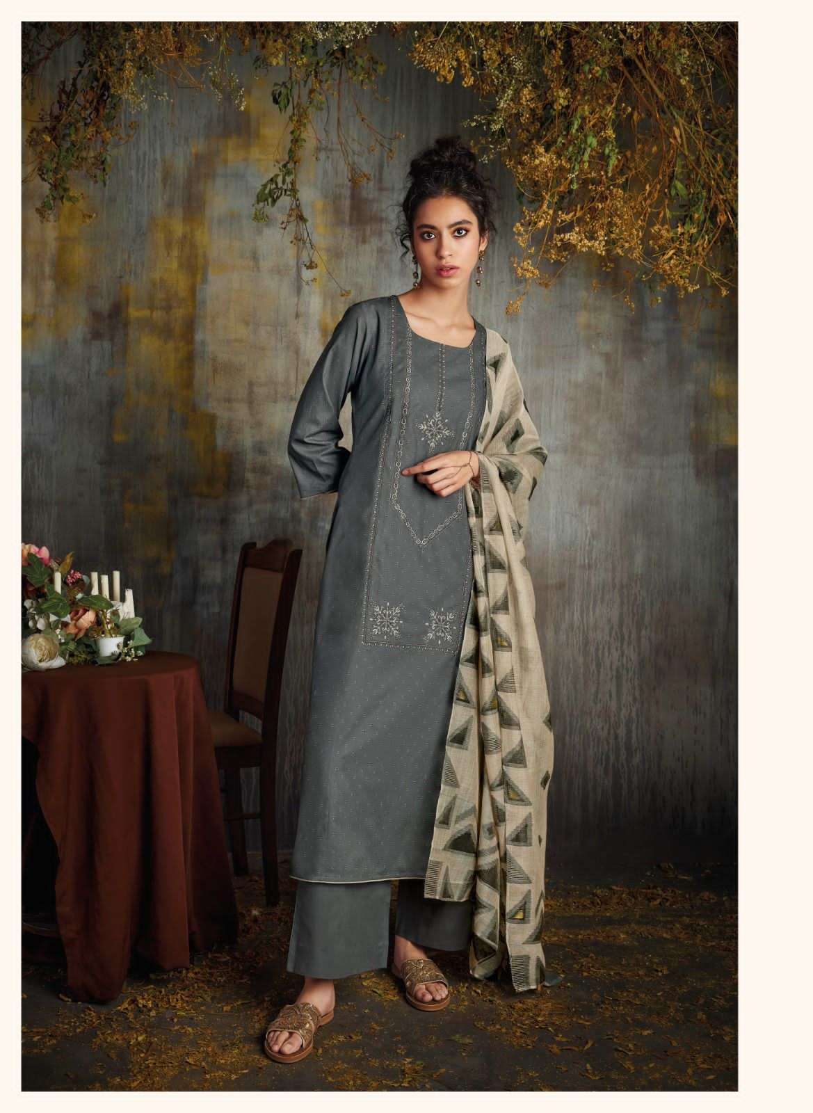 ganga zehra 1367-1372 series premium cotton designer salwar kameez catalogue manufacturer surat 