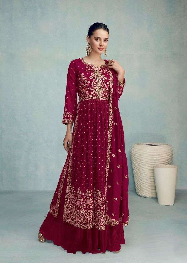 gulkayra designer nayra vol-4 7024 series party wear salwar kameez catalogue wholesale price surat