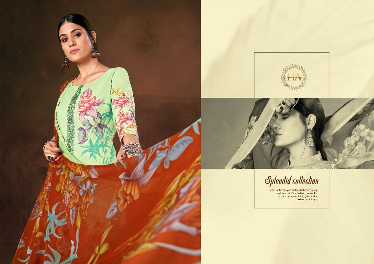 harshit fashion yutikaa designer cotton embroidred salwar kameez buy online wholesale dealer surat 