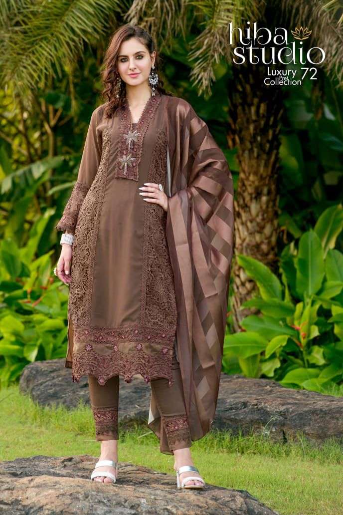 hiba studio 72 series readymade designer pakistani salwar suits design 2023