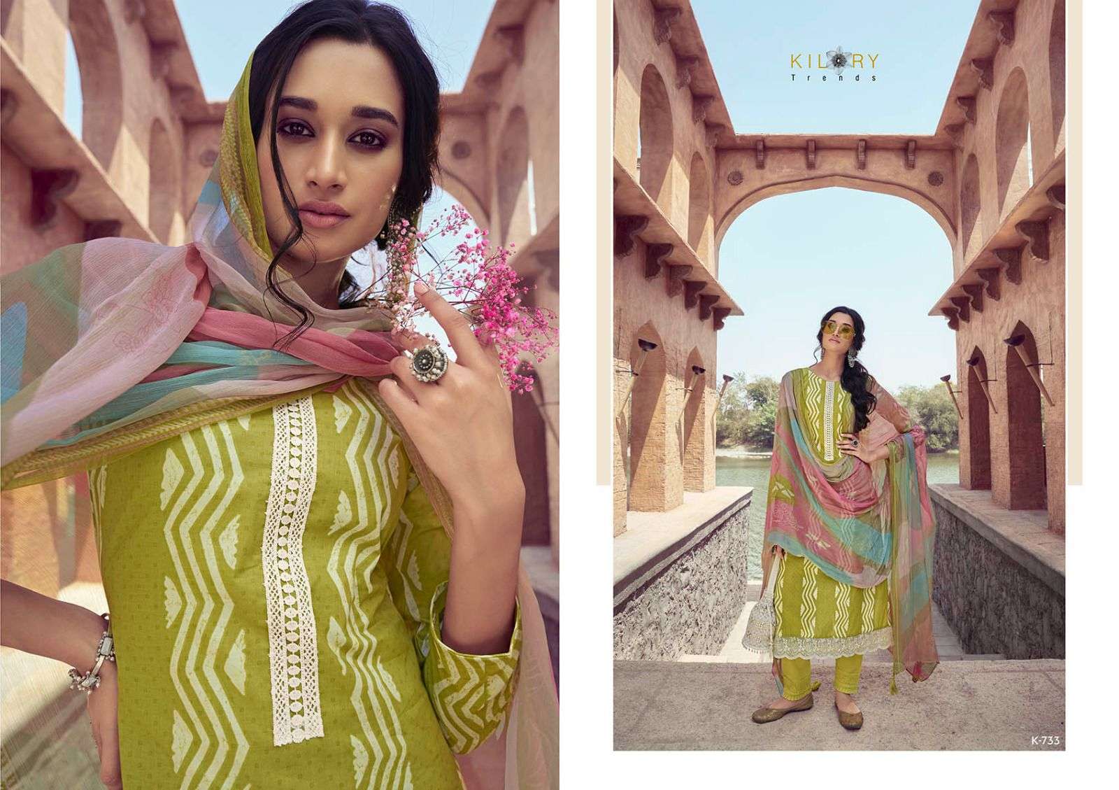 kilory trends essence 731-738 series fancy designer salwar kameez catalogue online dealer surat 