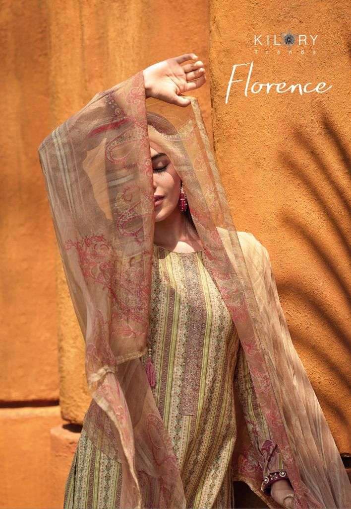 kilory trends florence 611-618 series indian designer salwar kameez catalogue design 2023