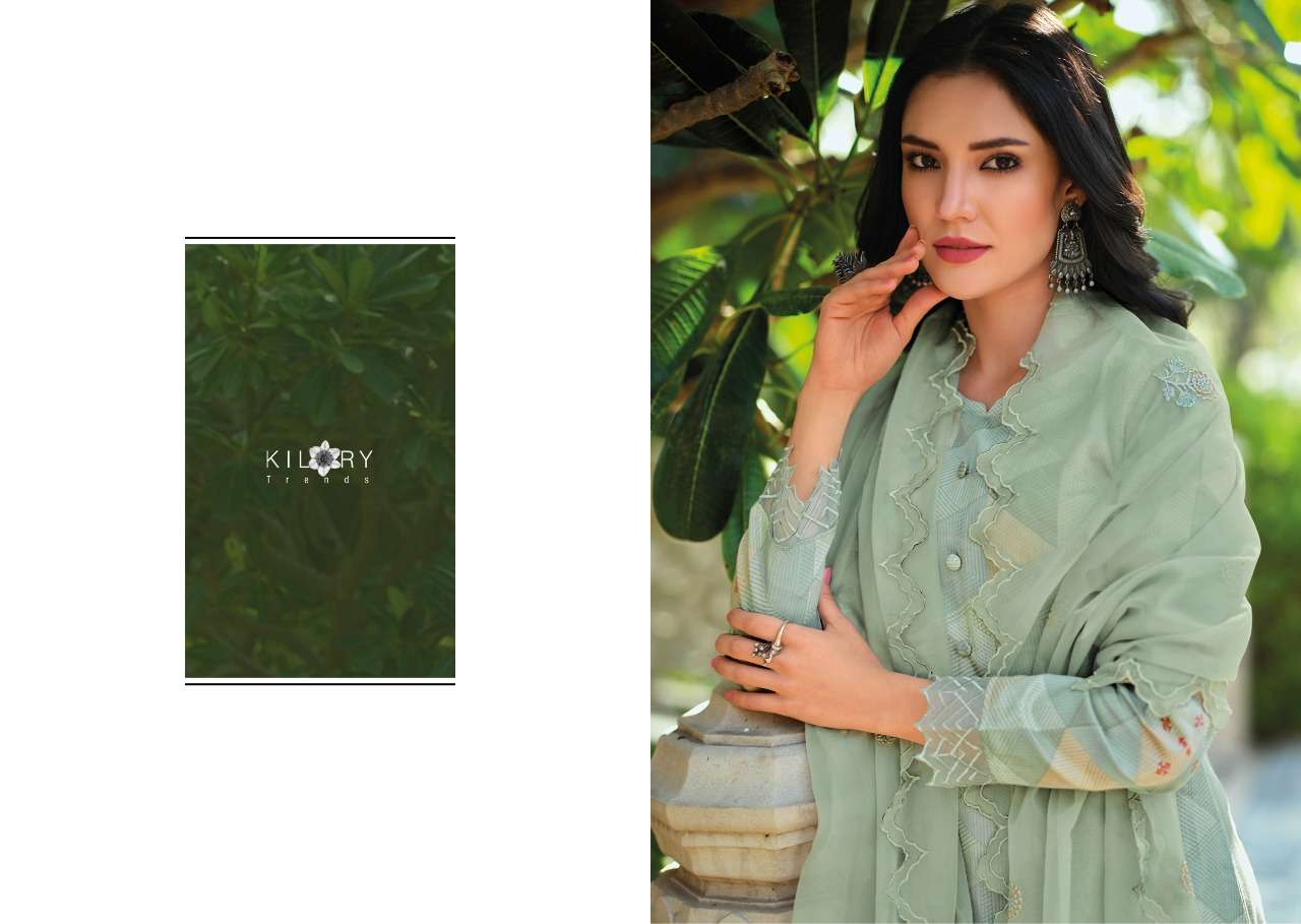 kilory trends izhar vol-5 301-306 series fancy designer top bottom with dupatta catalogue online dealer surat 