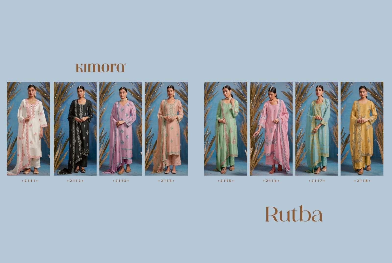 kimora rutba 2111-2118 series exclusive designer salwar kameez catalogue online market surat 