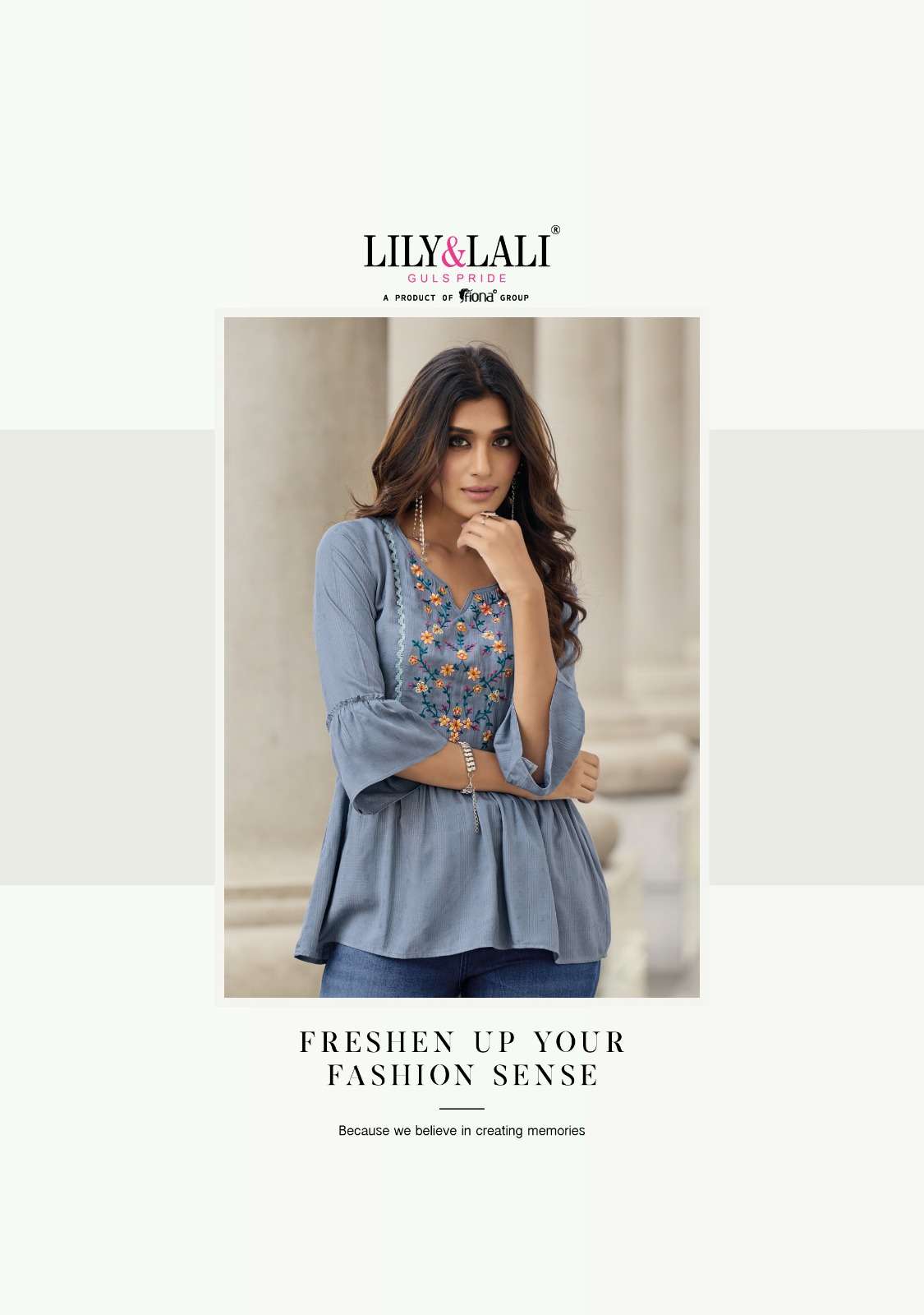 lily and lali melody vol-2 11601-11608 series exclusive designer tops catalogue wholesaler surat 