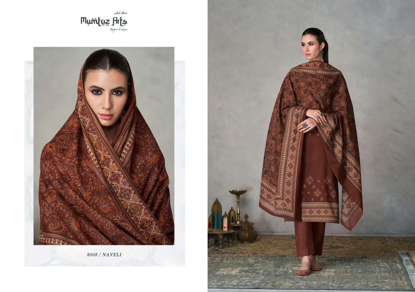 mumtaz arts naveli 8001-8008 series trendy designer salwar suits catalogue online supplier surat 