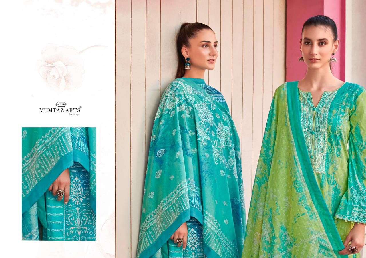 mumtaz arts sooti dhaage 21001-21010 series digital print with work designer salwar suits design 2023