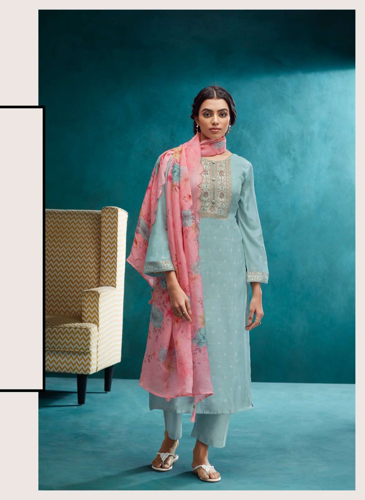 reyna melissa 951-956 series exclusive designer salwar kameez catalogue wholesale price surat 