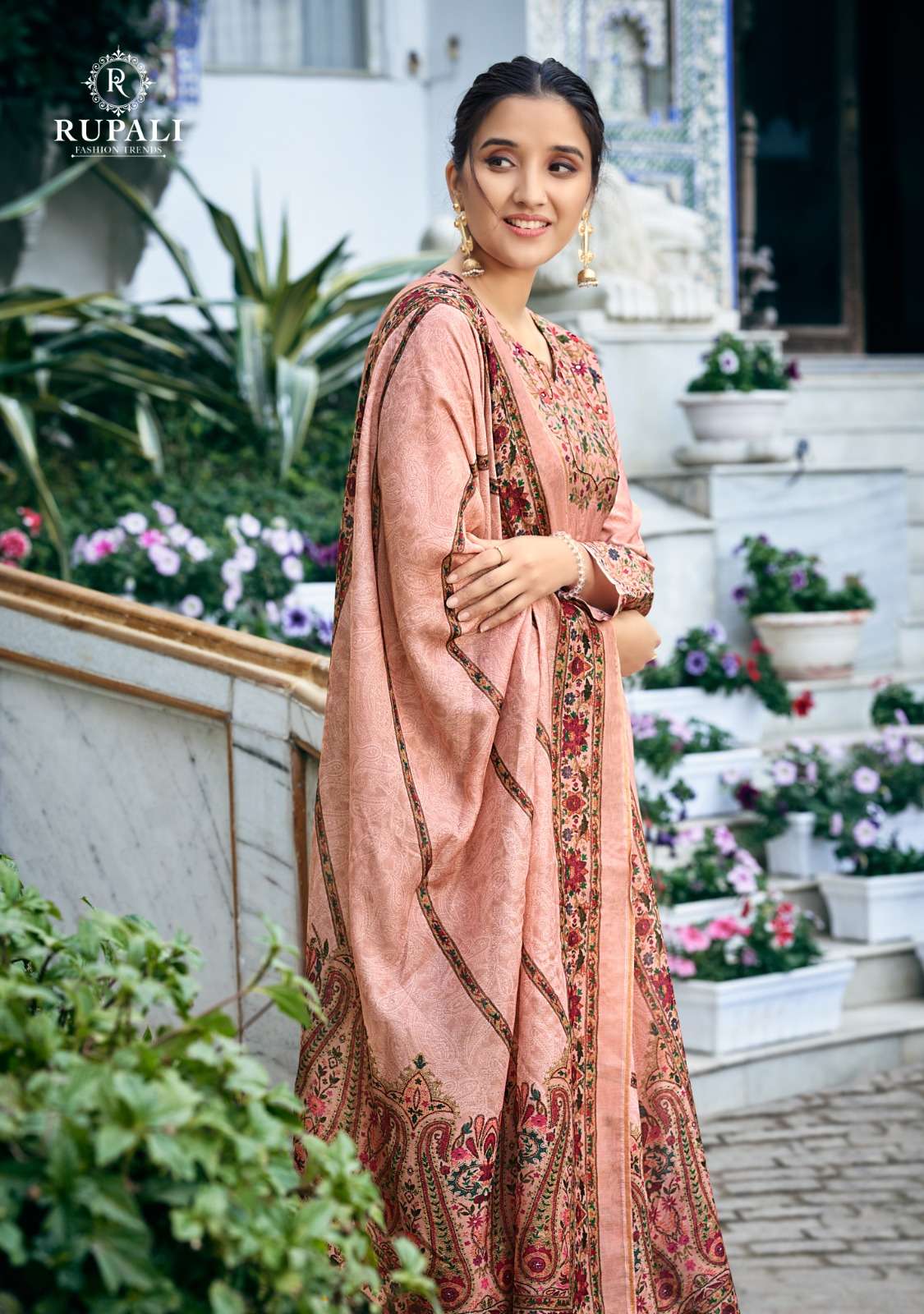 rupali fashion mega 3301-3306 series fancy designer salwar kameez catalogue wholesaler surat 