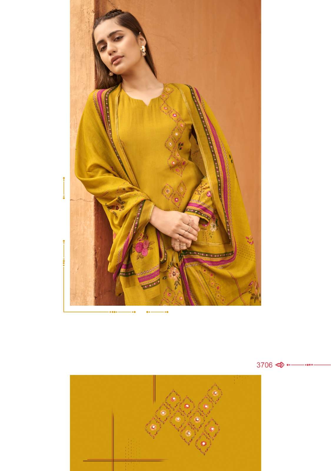 rupali fashion wakhra swag 3701-3706 series designer salwar kameez catalogue wholesaler surat 