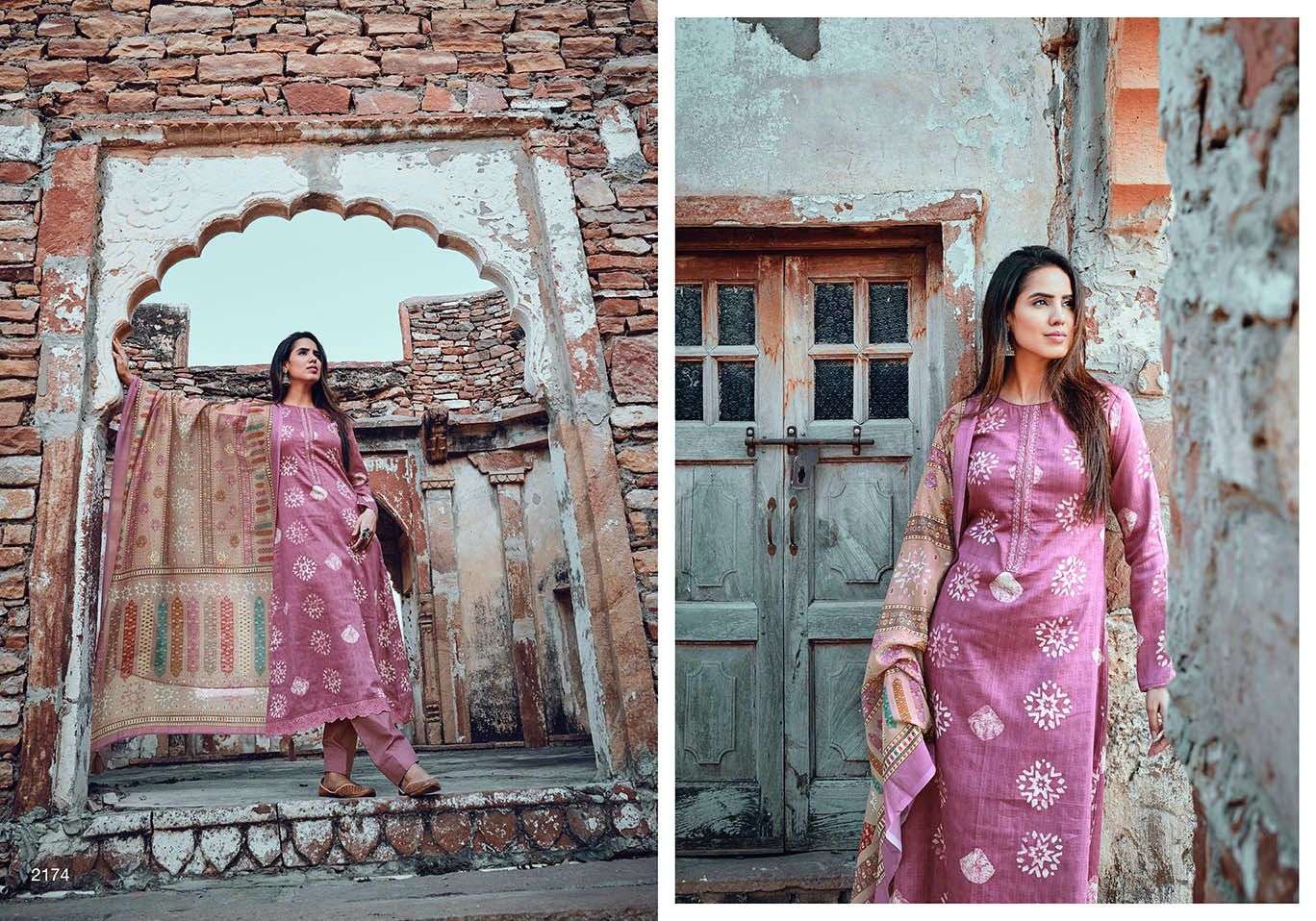 sadhana fashion summer bonanza vol 3 2166-2175 series jam silk fancy salwar kameez surat
