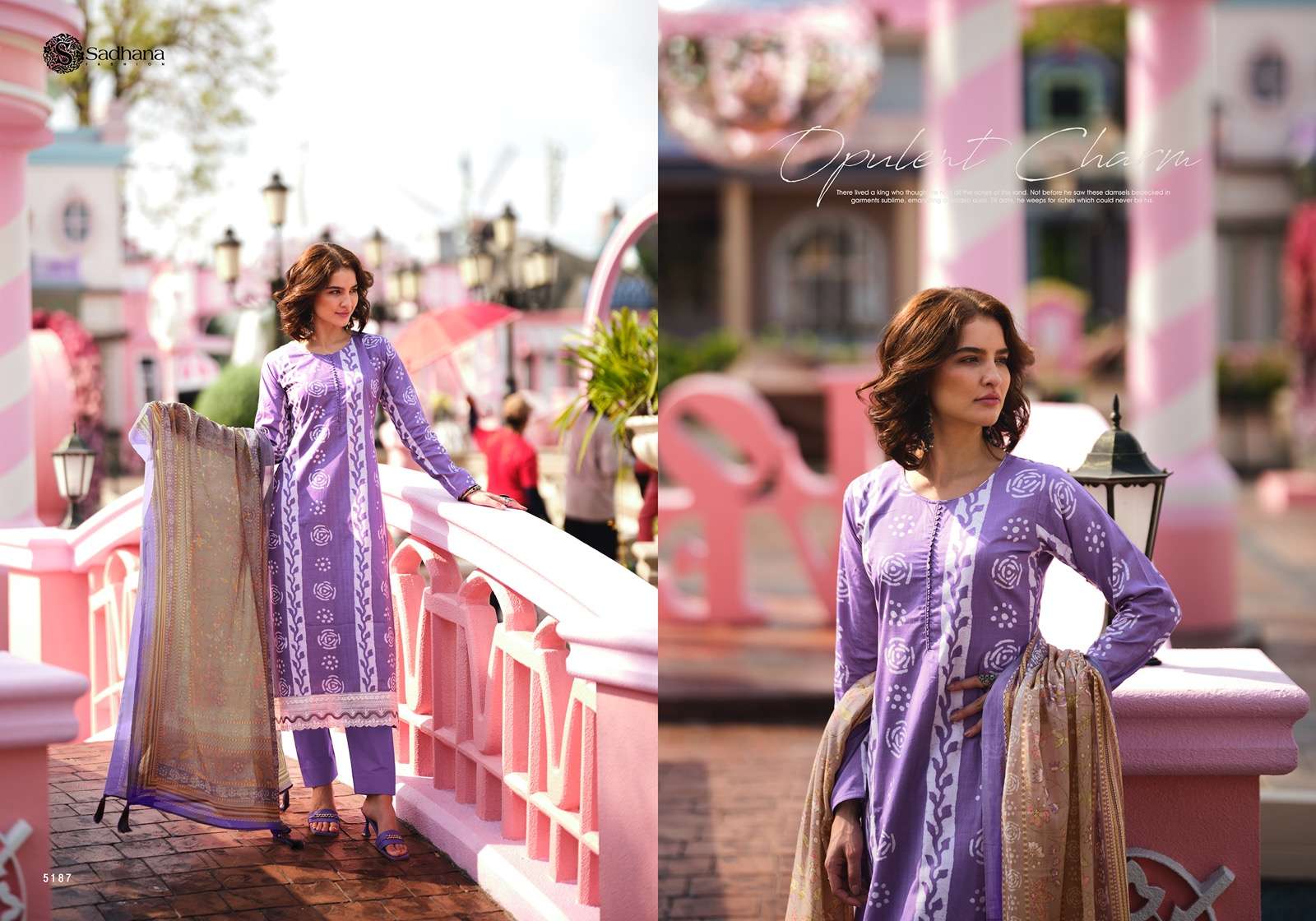 sadhana fashion tisya 5186-5195 series trendy designer salwar kameez catalogue wholesale price surat