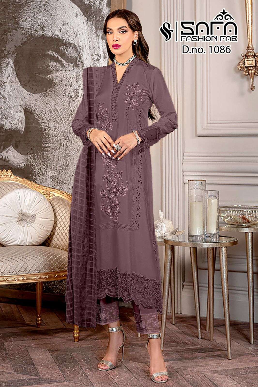 safa fashion fab 1086 series new colours exclusive designer pakistani salwar suits new collection 