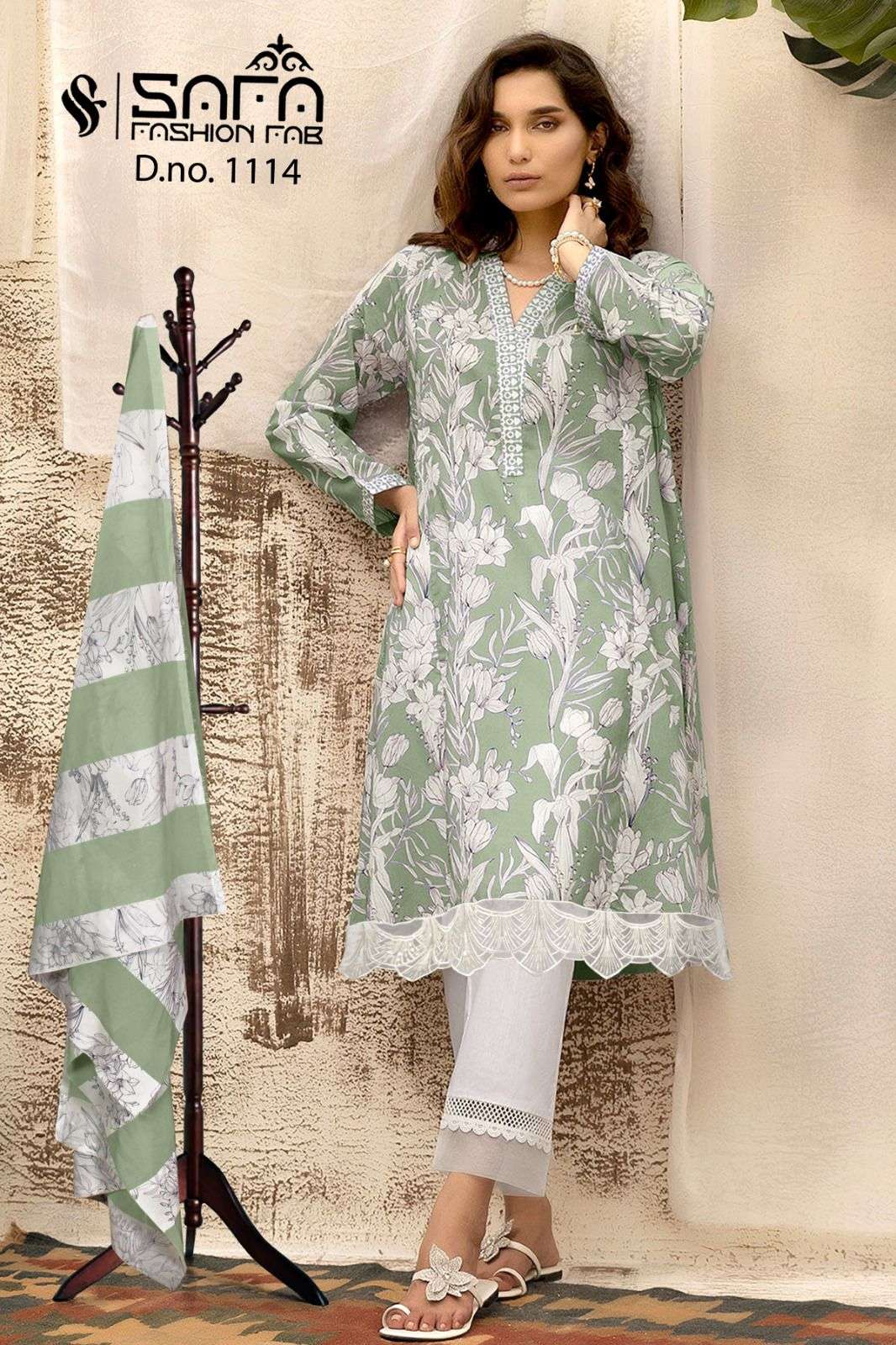 safa fashion fab 1114 series readymade designer pakistani suits wholesale price surat 