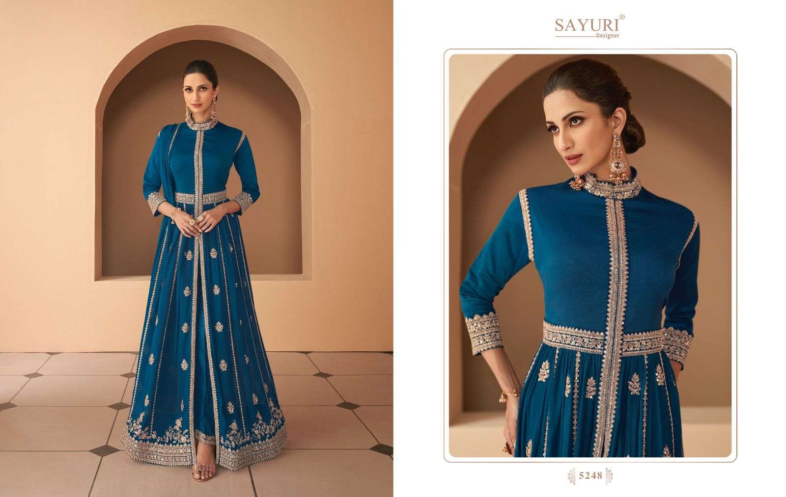 sayuri designer begum 5246-5248 series designer party wear salwar kameez wholesale price 