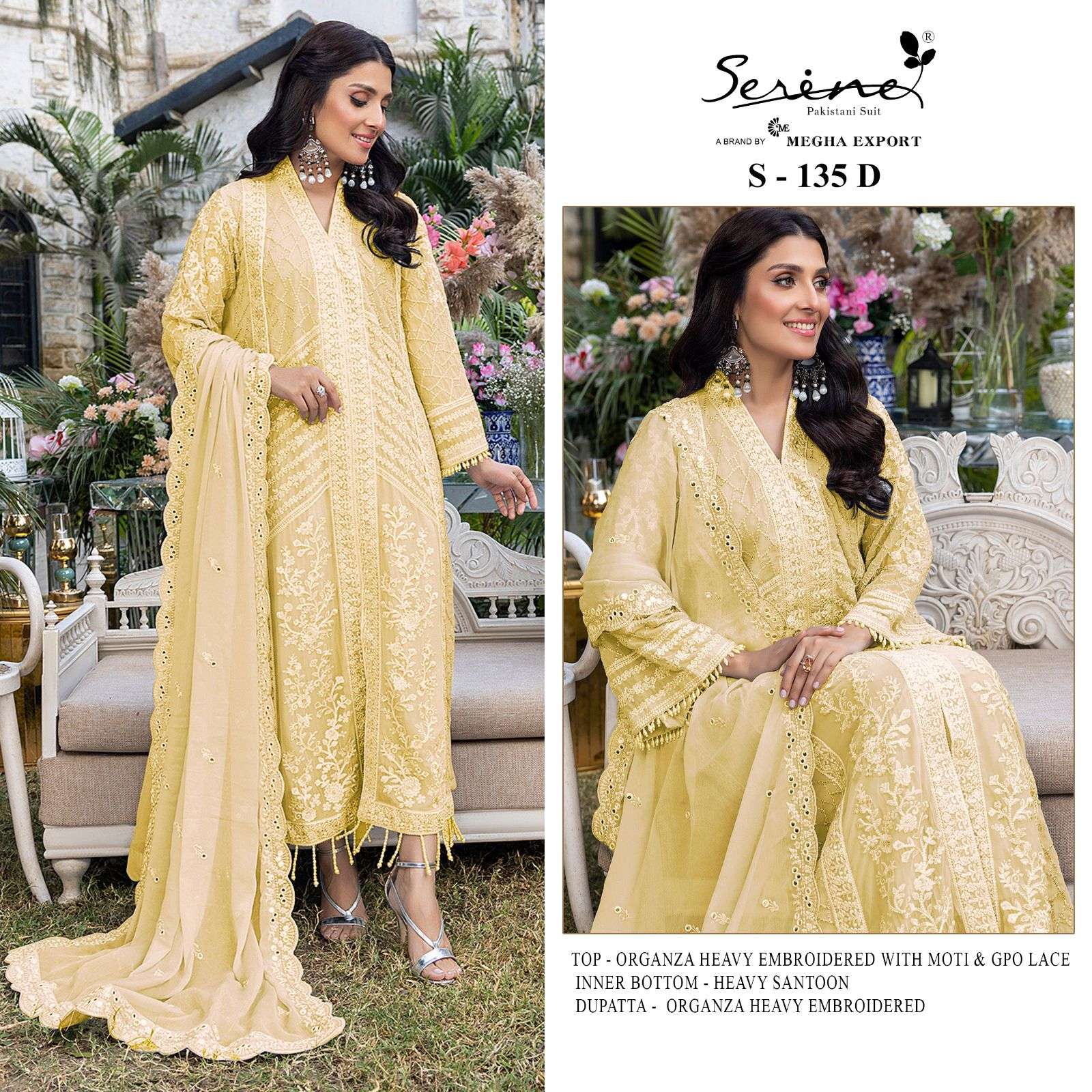 serine 135 series stylish look designer pakistani salwar suits in india