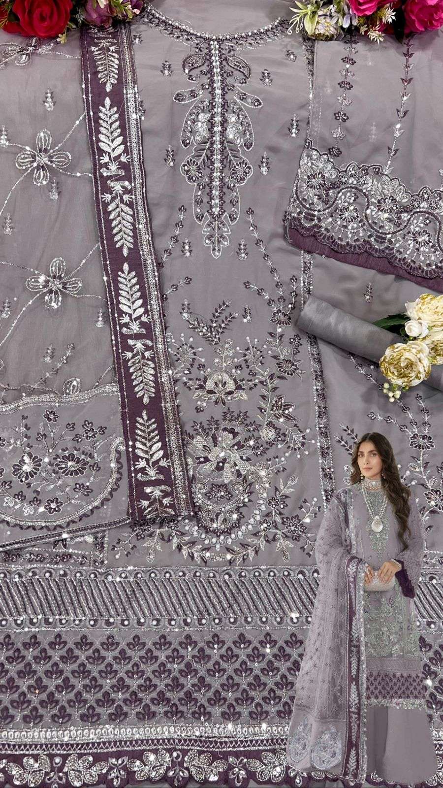shanaya rose premium edition 128 series exclusive designer pakistani salwar suits wholesaler surat 