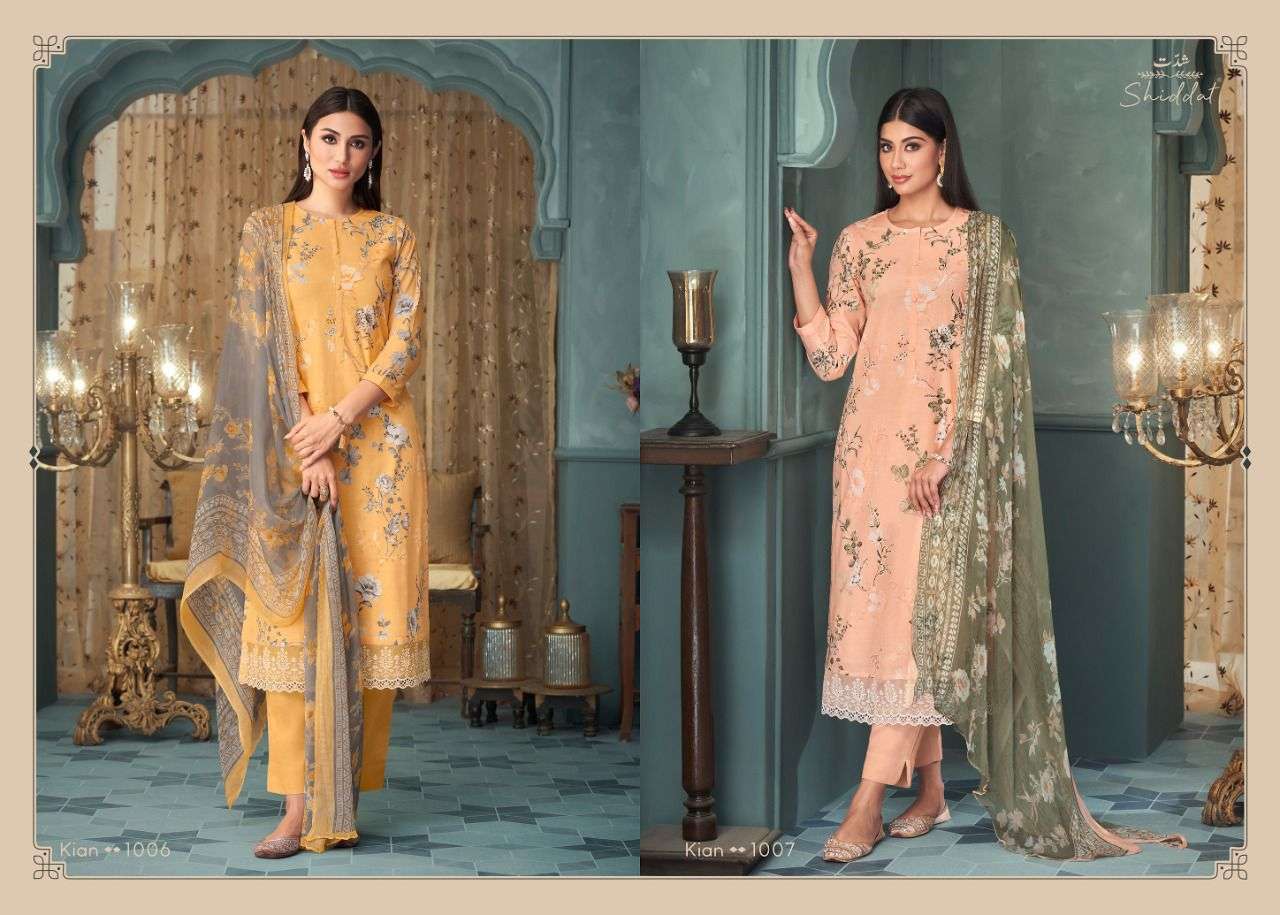  shiddat kian 1001-1010 series unstich designer salwar kameez catalogue wholesale price surat 