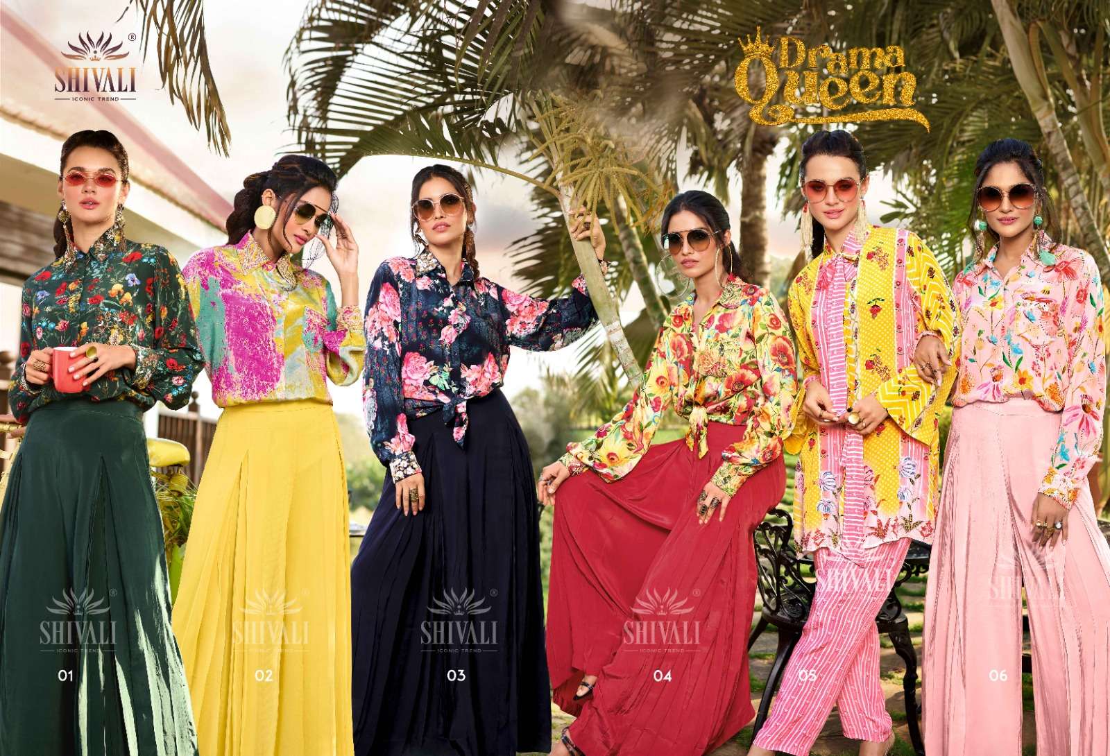 shivali drama queen 01-06 series designer co-ord set collection wholesale price surat