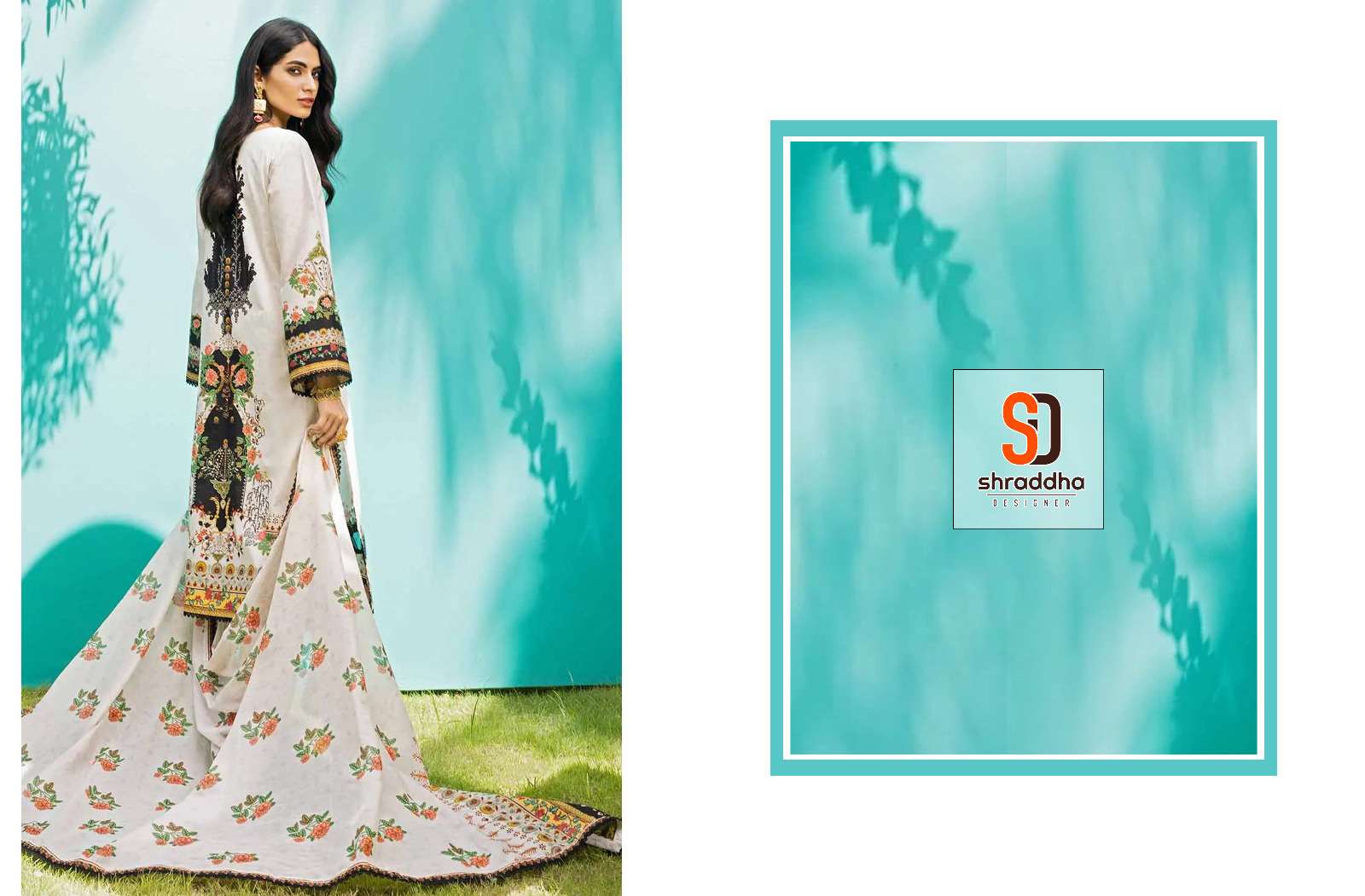 shraddha designer mahgul vol-6 6001-6004 series pakistani salwar kameez catalogue wholesale price surat