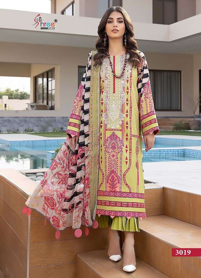 shree fabs ayesha zara vol-7 3016-3019 series fancy designer pakistani salwar kameez wholesaler surat