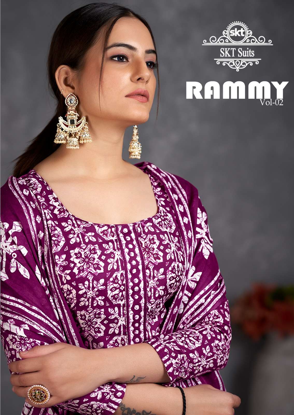 skt suits rammy vol-2 2001-2012 series fancy designer dress material catalogue online market surat 
