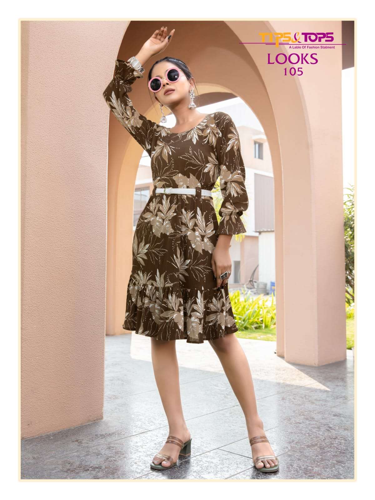 tips and tops looks vol-3 fancy look designer kurtis catalogue online market surat 