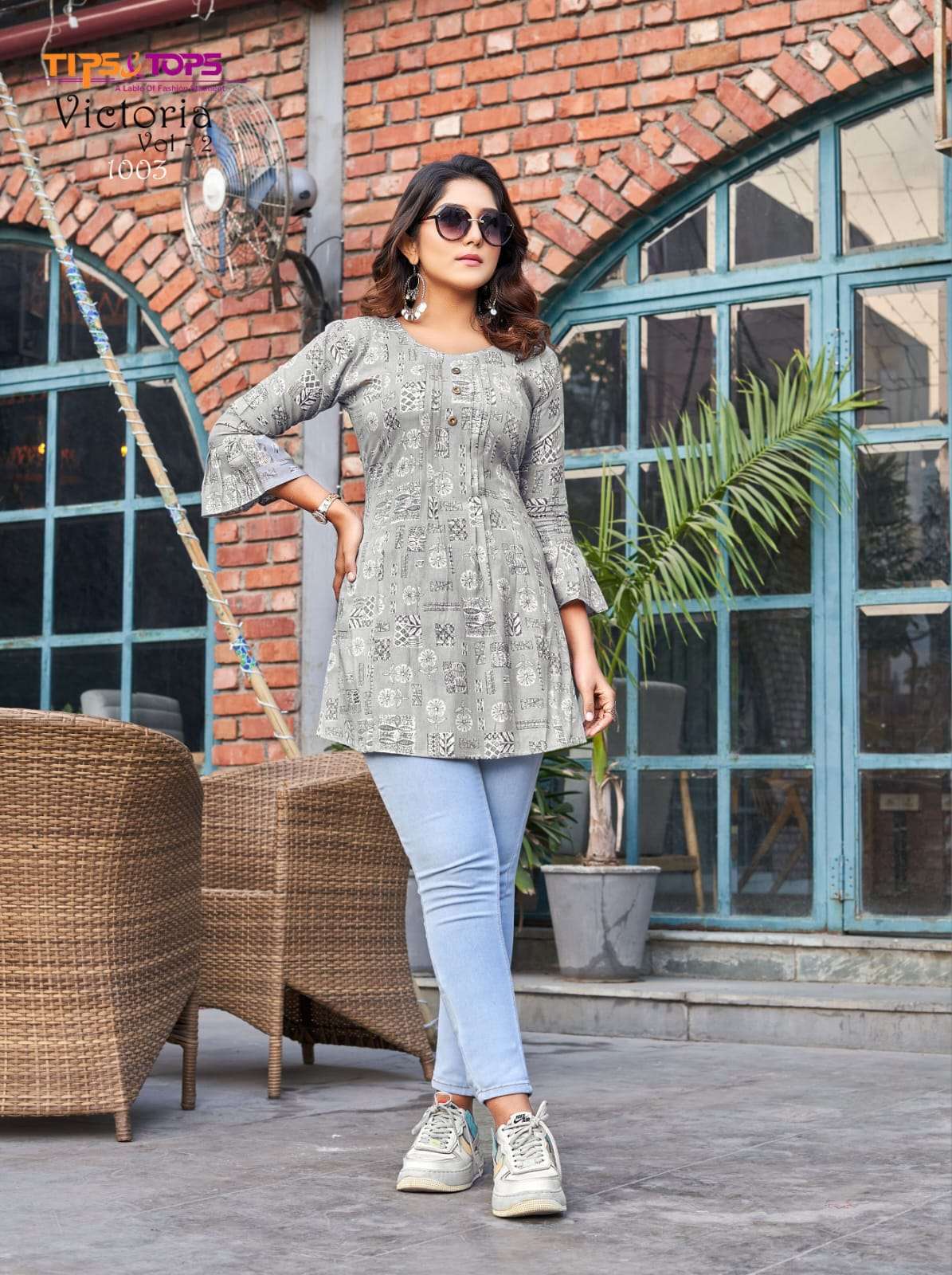 tips and tops victoria vol-2 western style kurtis catalogue online market surat 