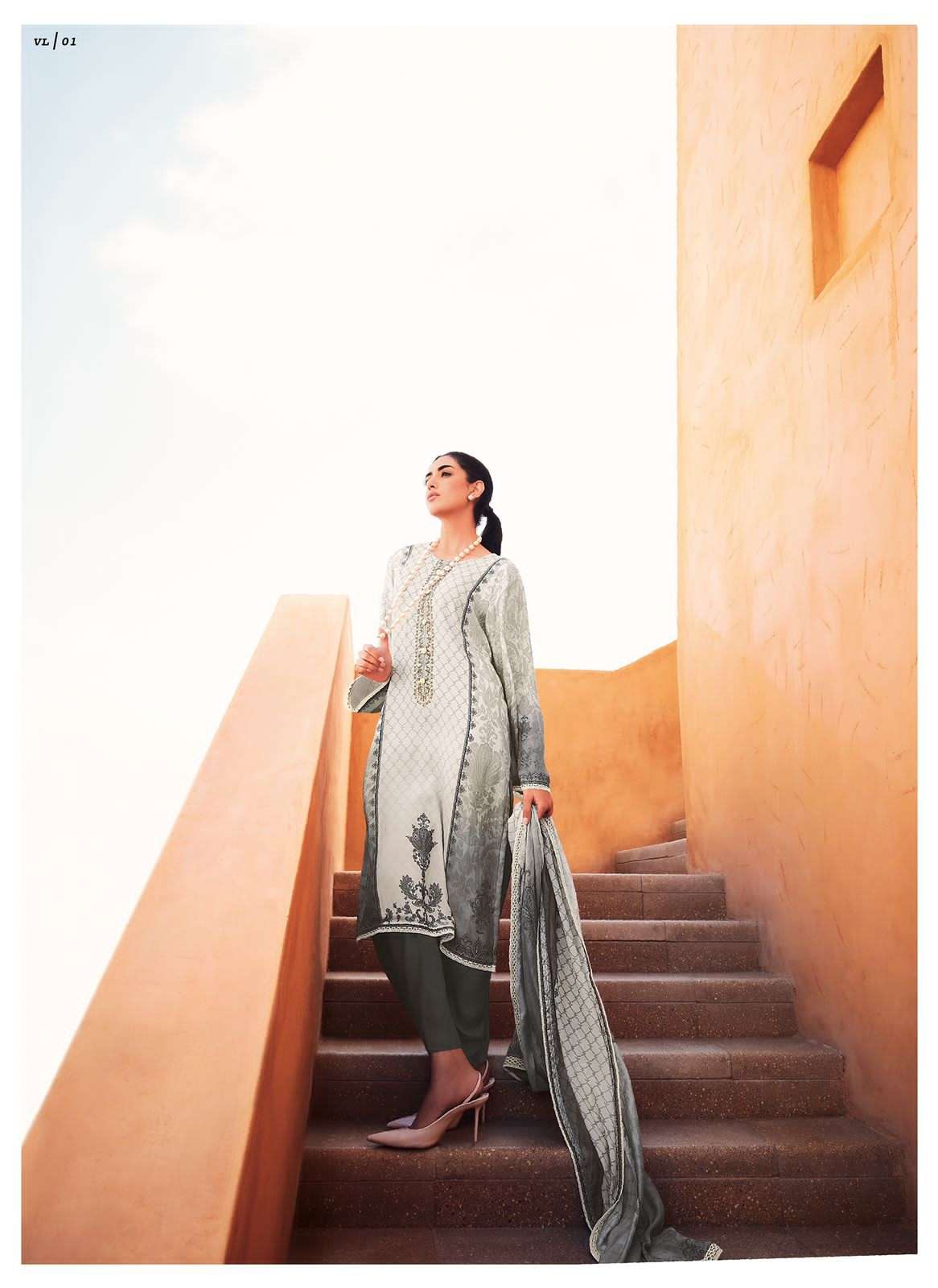 varsha fashion vqnillq 01-04 series exclusive designer salwar suits latest catalogue collection surat 