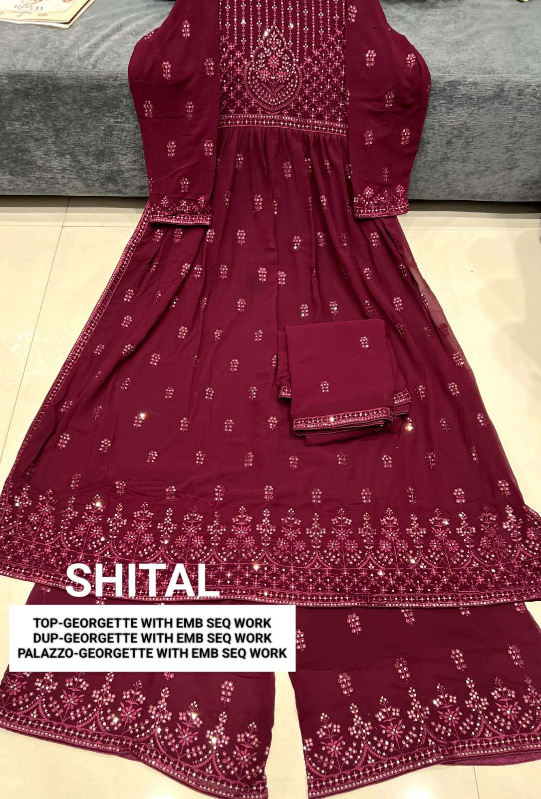 vedanti shital georgette with work designer salwar suits catalogue online supplier surat 