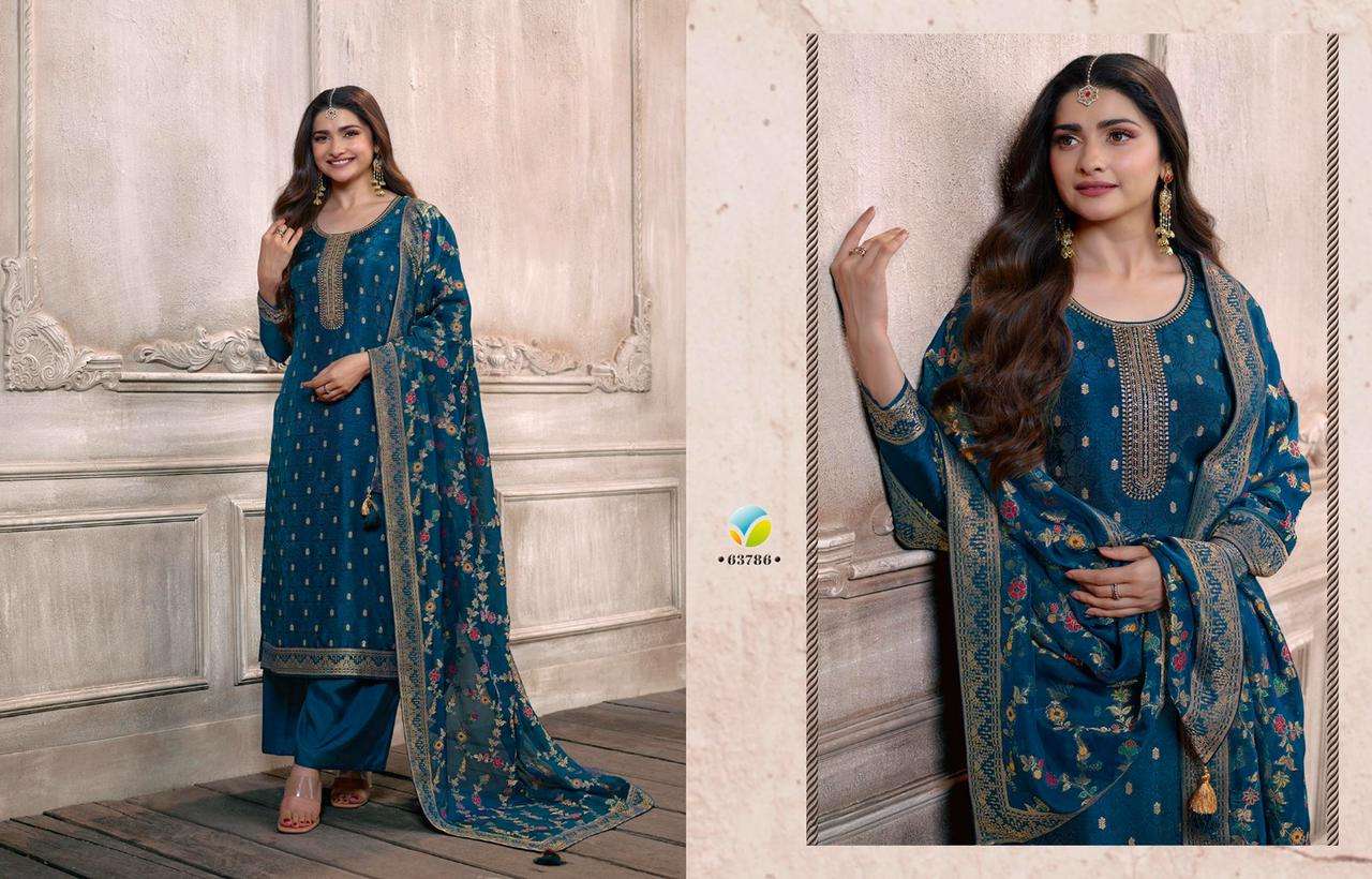 vinay fashion zardosi vol-6 63781-63787 series function special designer salwar suits catalogue manufacturer surat 