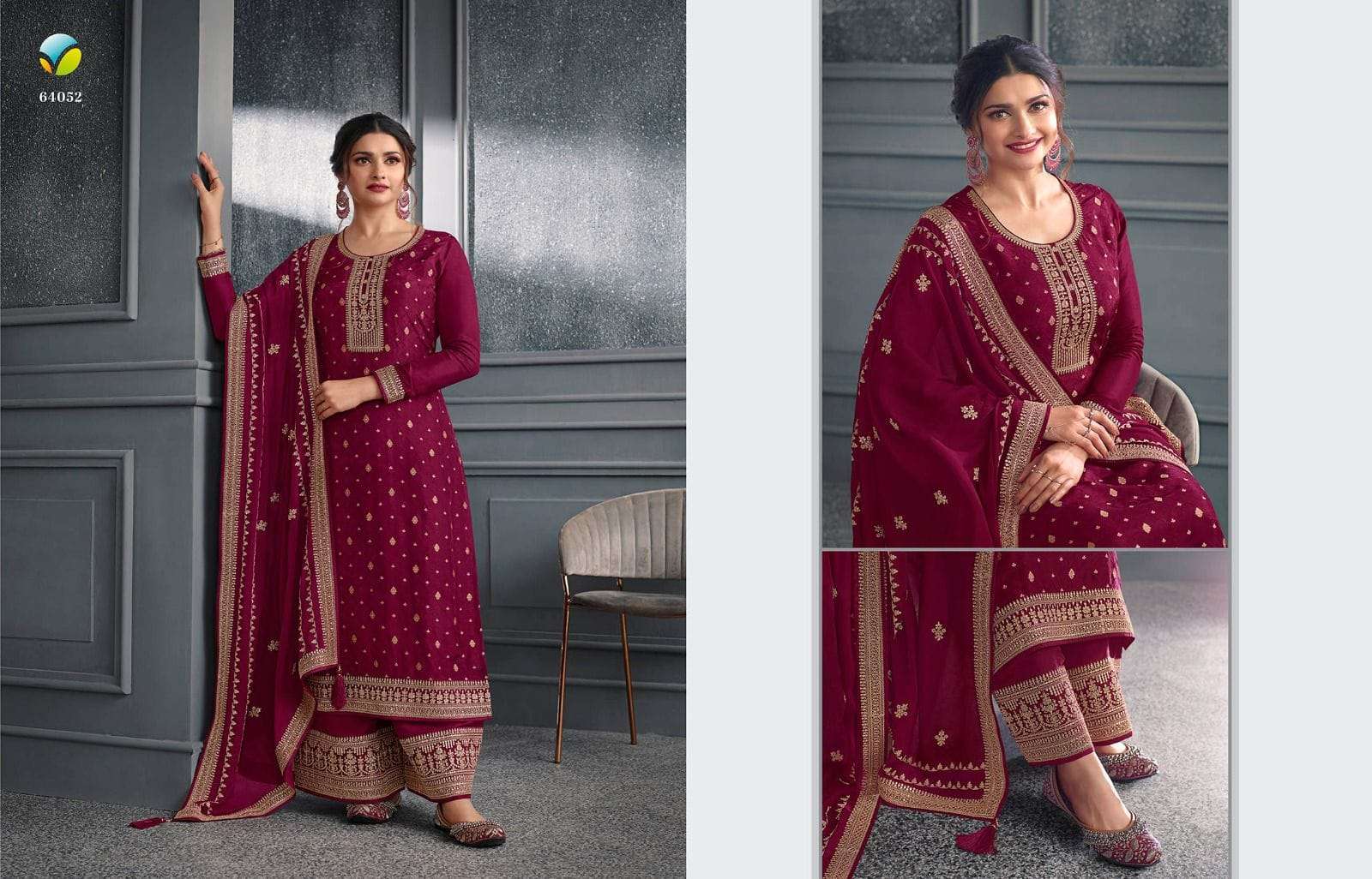 vinay kaseesh soha vol 2 64051-64058 series designer salwar kameez collection wholesaler 